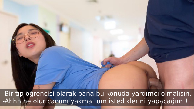 Tıp Öğrencisi Çıtır Kızı Kandırıp Dar Amından Sonuna Kadar Faydalanıyor